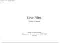 Creating line files in ArcGIS (protocol)