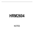 HRM2604 Summarised Study Notes