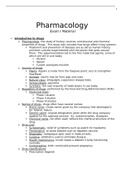 NUR 308 Pharmacology Comprehenisve Notes