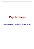 Psych drugs for mental health