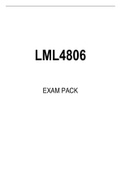 LML4806  EXAM PACK 2022