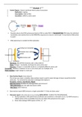 Biochemistry C 785 Gina Study Guide 2021/22