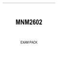 MNM2602 EXAM PACK 2022