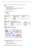 Aantekeningen college imm1 - introduction in immunology and innate immunity