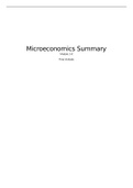 Microeconomics: Markets and Games - FULL course summary - Entrepreneurship & business innovation - Tilburg University