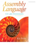 Assembly Language for x86 processors (7th edition)