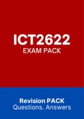 ICT2622 - EXAM PACK (2022)