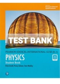TEST BANK FOR [Edexcel International GCSE] Steve Woolley - Edexcel IGCSE Physics Revision Guide Solutions Manual 