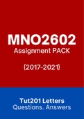 MNO2602 - Combined Tut201 Letters (2017-2021)