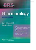 BRS Pharmacology (Board Review Series) 6ed by Rosenfeld, Gary C. 