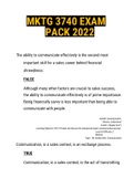 MKTG 3740 EXam pack 2022.