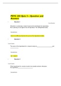 PSYC 255 Quiz 3 – Question and Answers/ Latest A+ Guide complete