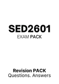 SED2601 - MCQ Test Bank (2022) 