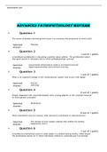 Nurs 6501 Advanced Pathophysiology Midterm (101 Questions+Answers)