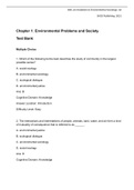 Test Bank for An Invitation to Environmental Sociology 6th Edition Bell