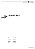 Seo & Sea Opdracht 1 Zoekmachines en algoritmes