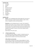 HPM2601 - Food Service Organisation and Management - Study resource pack, assignment 2, examination