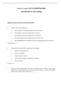 Advertising Principles and Practice, wells - Exam Preparation Test Bank (Downloadable Doc)