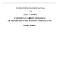 Communication Mosaics An Introduction to the Field of Communication, Wood - Exam Preparation Test Bank (Downloadable Doc)