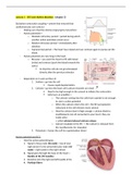Pathophysiology of Heart and circulatory lecture notes 2022