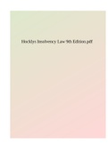 Hocklys Insolvency Law 9th Edition.pdf