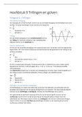 Systematische Natuurkunde VWO Hoofdstuk 9 Trillingen en golven