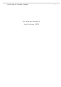 BIO 299 Lab Report - DNA Biology and Technology Lab Report