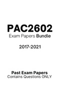 PAC2602 (ExamPack, and ExamQuestions)