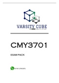 CMY3701 EXAM PACK 2022