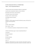 Essentials of Organizational Behavior, Robbins - Exam Preparation Test Bank (Downloadable Doc)