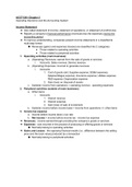 Class notes Financial Accounting and Reporting (ACCT1201) Chapter 3 Operating Decisions and the Accounting System