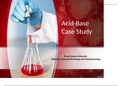 NUR 631 Topic 3 Assignment: CLC Acid-Base Case Study Powerpoint