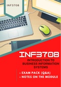 INF3708 Exam Pack (Questions & Answers) with Great Notes