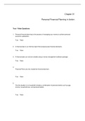 Personal Finance, Kapoor - Exam Preparation Test Bank (Downloadable Doc)