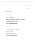 Public Finance, Rosen - Exam Preparation Test Bank (Downloadable Doc)