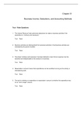 McGraw-Hill's Taxation of Business Entities, Spilker - Exam Preparation Test Bank (Downloadable Doc)