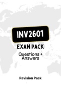 INV2601 - EXAM PACK (2022)