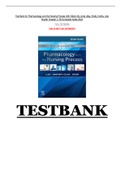 TEST BANK FOR PHAMACOLOGY AND THE NURSING PROCESS 8TH EDITION BY LILLEY|All Chapters |Complete|
