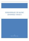 Boekverslag Nederlands  De kleine Johannes, ISBN: 9789491618130