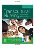 Transcultural Nursing Assessment and Intervention 8th Edition Giger Test Bank