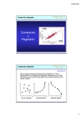 Correlación y Regresión - Apuntes / Resumen