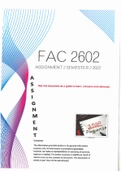 fac2602 Assignment 2 Semester 2 2022