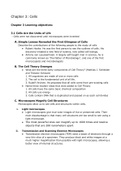 Biology: Chapter 3 Study Guide