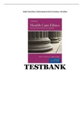 Test Bank For Health Care Ethics Critical Issues for the 21st Century - 4th edition