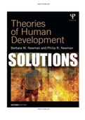 Theories of Human Development 2nd Edition Newman Solutions Manual