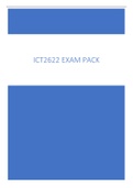 ICT2622 Exam Pack