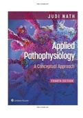 Applied Pathophysiology A Conceptual Approach to the Mechanisms of Disease 4th Edition Braun Test Bank  ISBN-13 ‏ : ‎9781975179199  | Complete Test bank| ALL CHAPTERS.