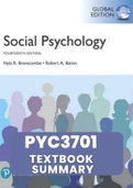 PYC3701: Social Psychology Textbook Summary