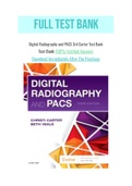 Digital Radiography and PACS 3rd Carter Test Bank