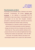 It gives some information on introduction to psychology.
